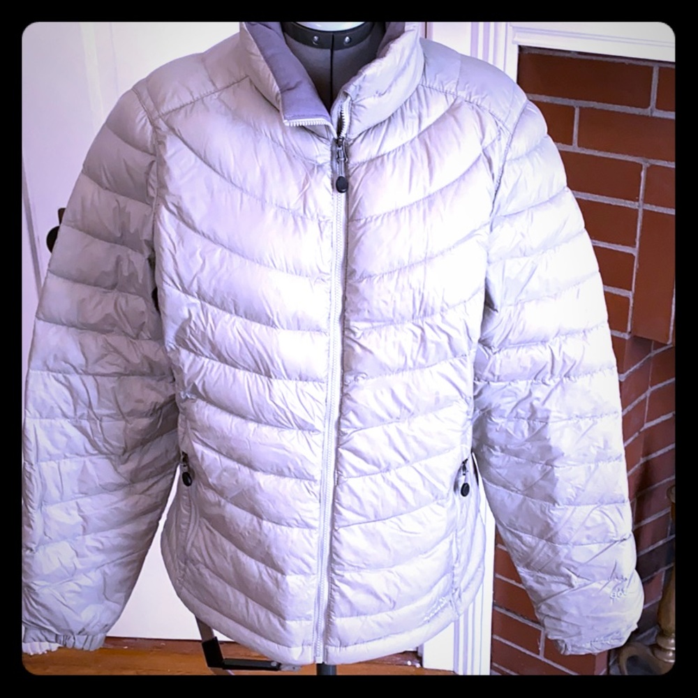 Llbean stowaway down packable coat